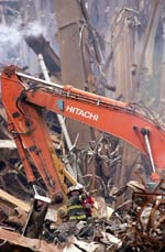 Workers at World Trade Center site