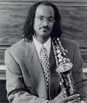 Saxophonist Davey Yarborough