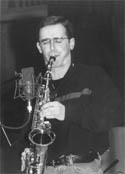 Saxophonist Greg Floor