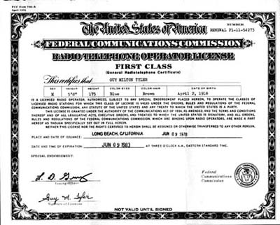 FCC License