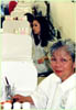 Student Manicurists at Hayward Beauty College