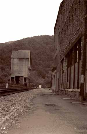 Main Street, Thurmond West Virginia.